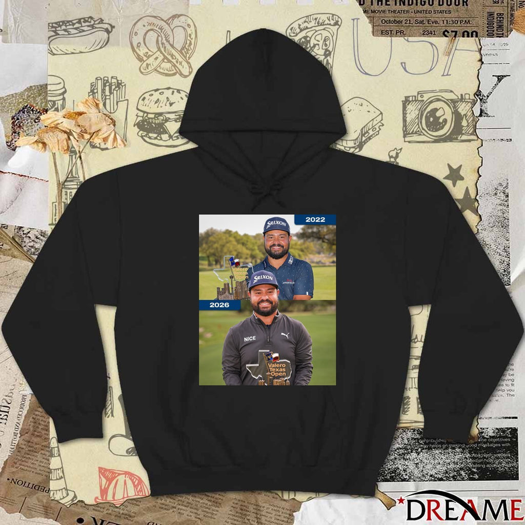 J.J. Spaun 2022 Valero Texas Open 2026 Valero Texas Open PGA Tour Poster t-shirt
