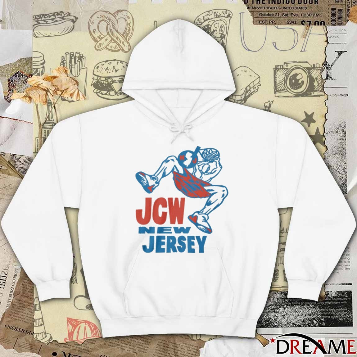 JCW New Jersey New York Nets Basketball Fanart t-shirt