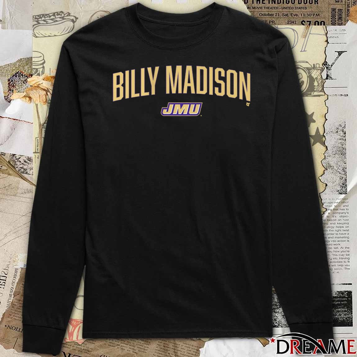 JMU James Madison Dukes Football Billy Madison 2025 t-shirt