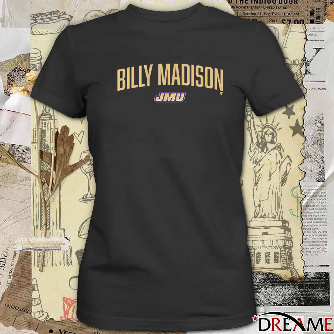 JMU James Madison Dukes Football Billy Madison 2025 t-shirt
