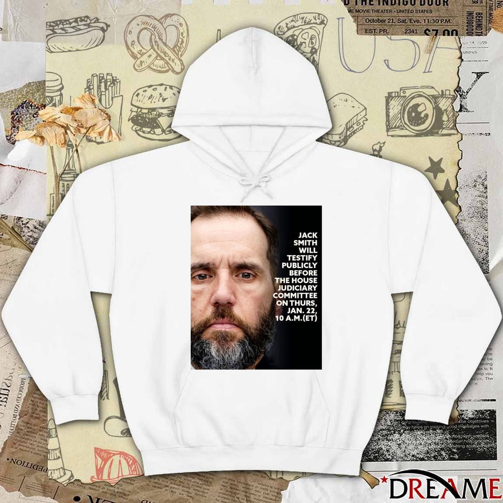 Jack Smith Will Testify Publicly Before The House Judiciary Committee On Thurs Jan 22 2026 Poster t-shirt