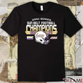 James Madison University Dukes Football 2025 Sun Belt Champions Helmet t-shirt