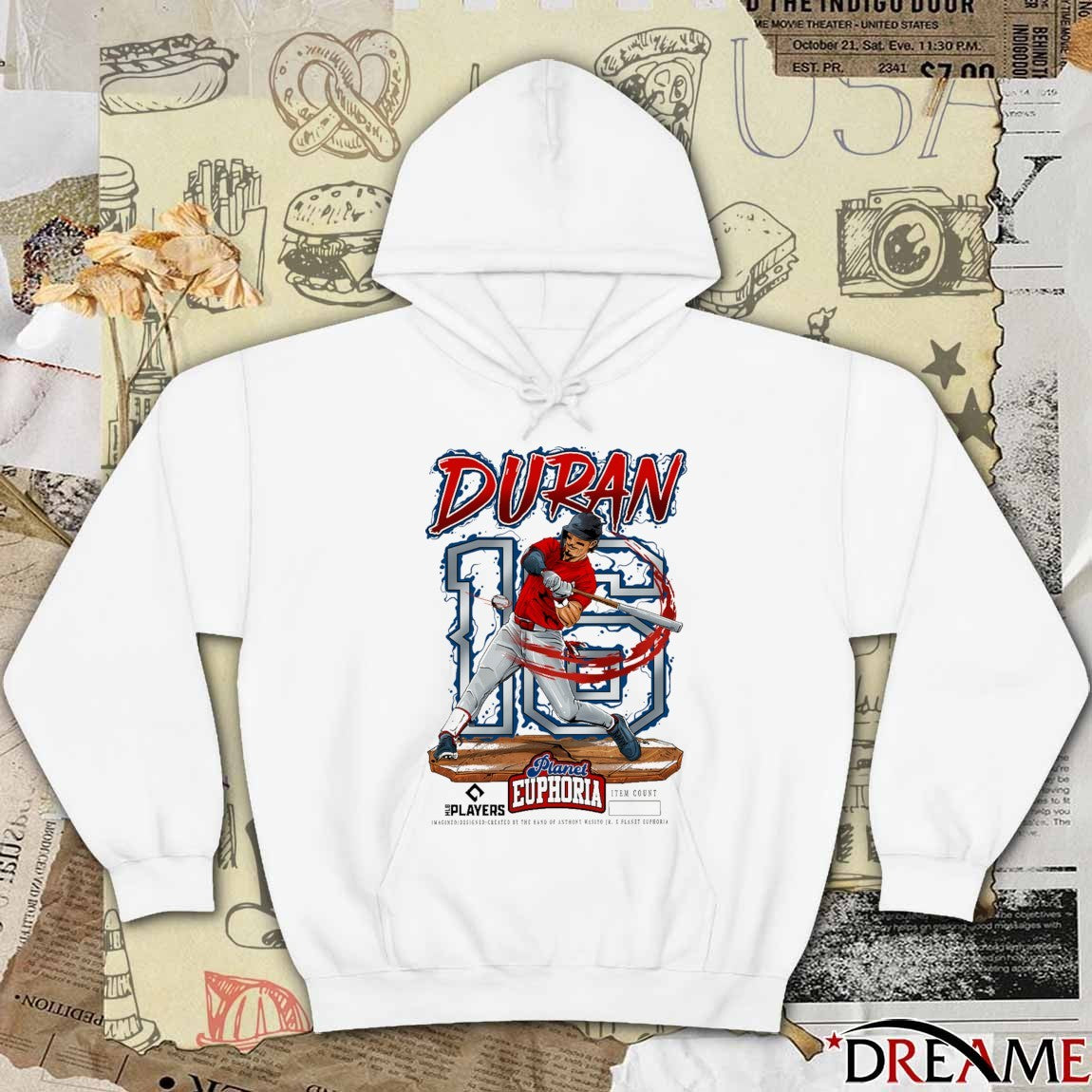 Jarren Duran V2 Boston Red Sox MLB 2026 Planet Euphoria Art t-shirt