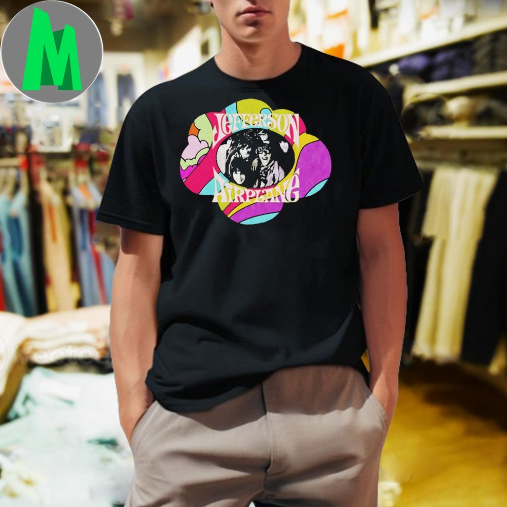 Jefferson Airplane Psychedelic Cloud Shirt