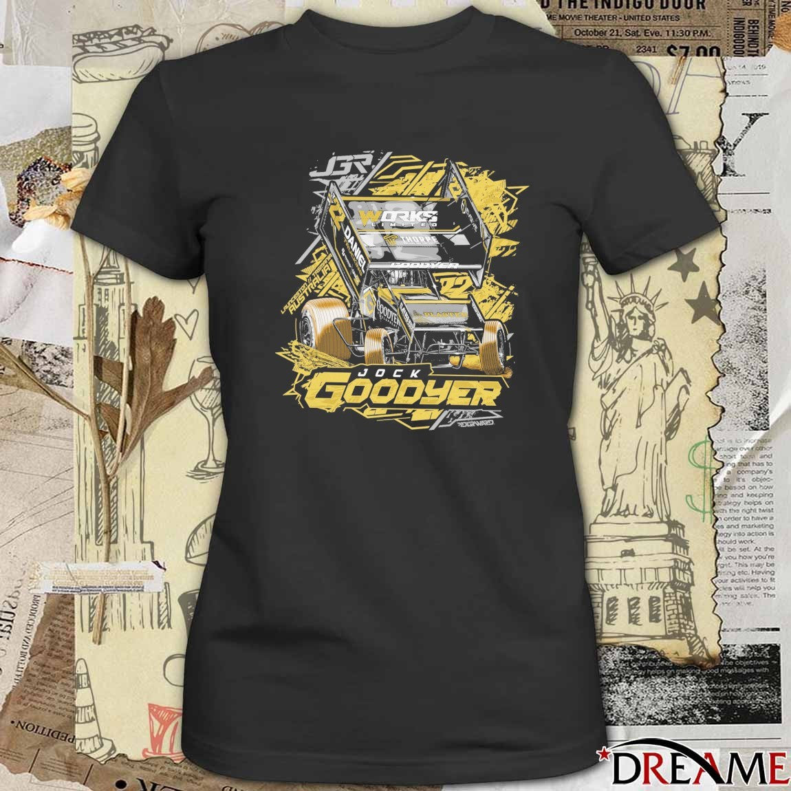 Jock Goodyer Black Magic T22 Works Limited Launceston Tasmania Australia t-shirt