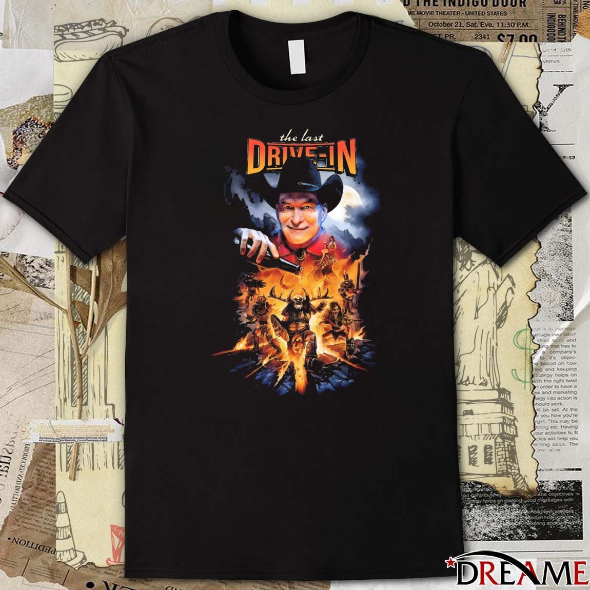 Joe Bob Briggs X GWAR Halloween 2025 t-shirt