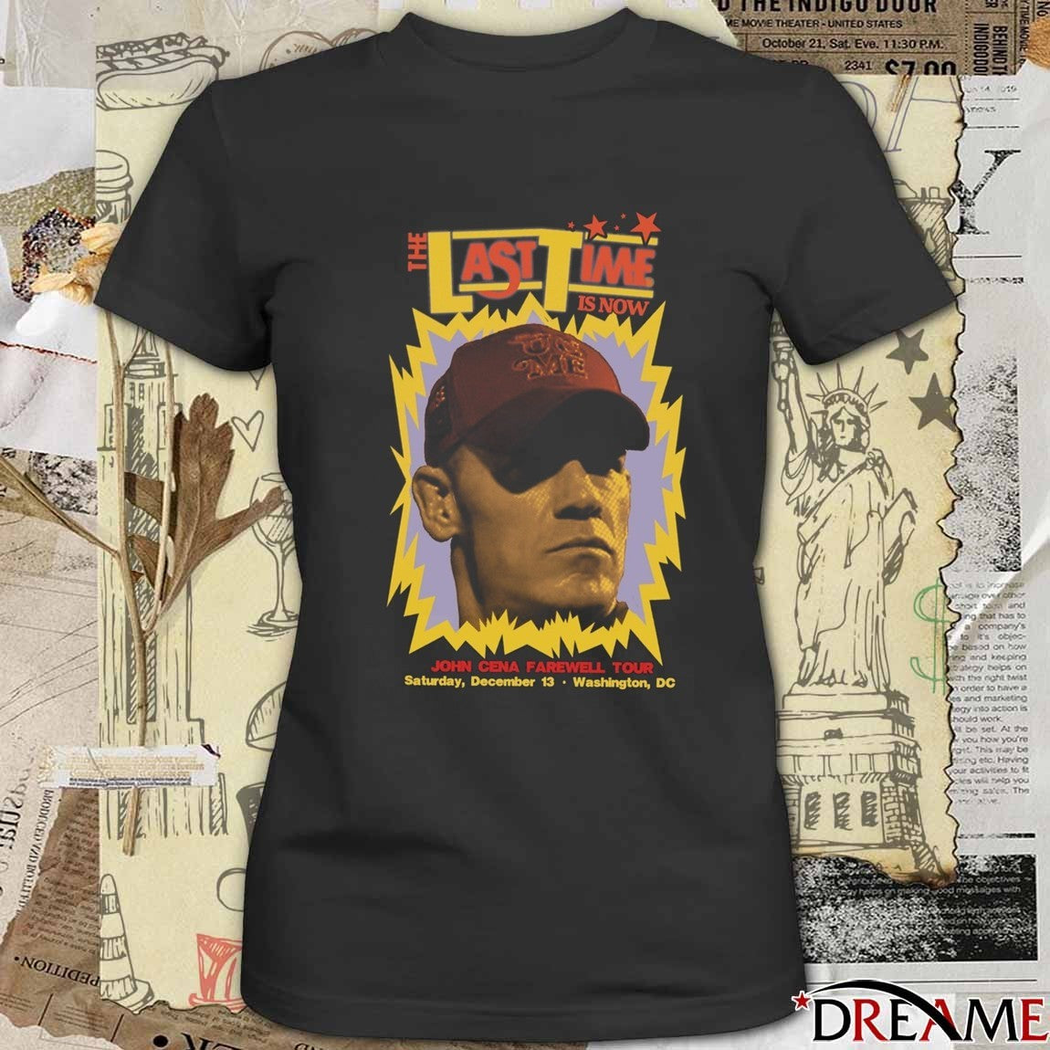 John Cena Farewell Tour The Last Time Is Now December 13 2025 Washington DC t-shirt