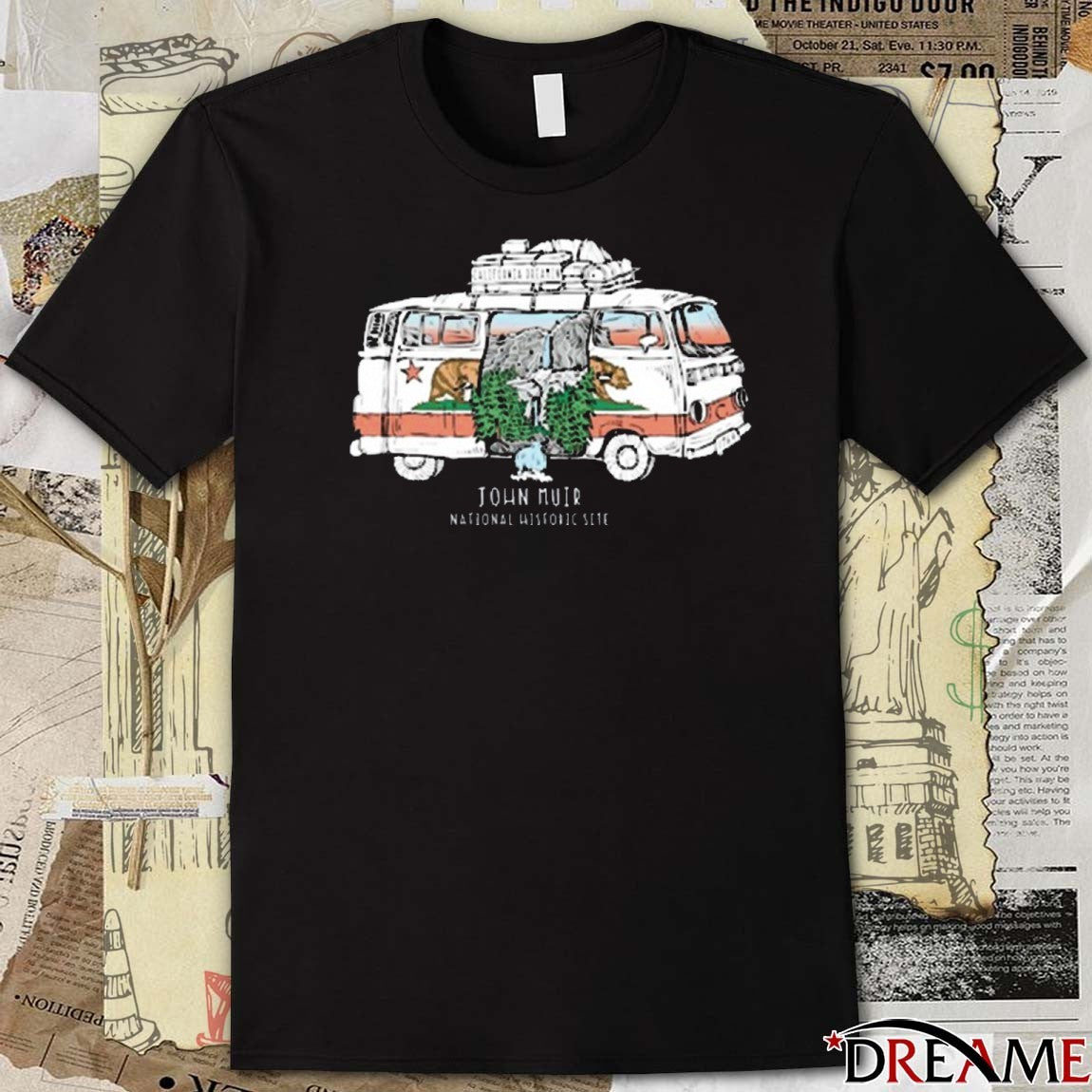 John Muir National Historic Site 2025 Painting t-shirt