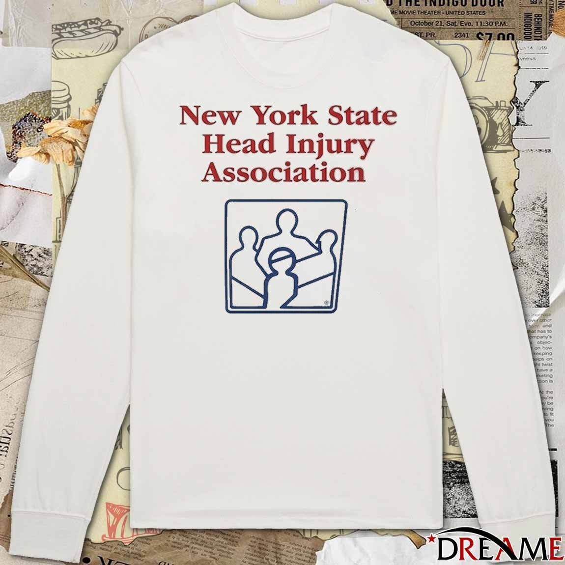 Johnny Knoxville Jackass New York State Head Injury Association 2026 t-shirt