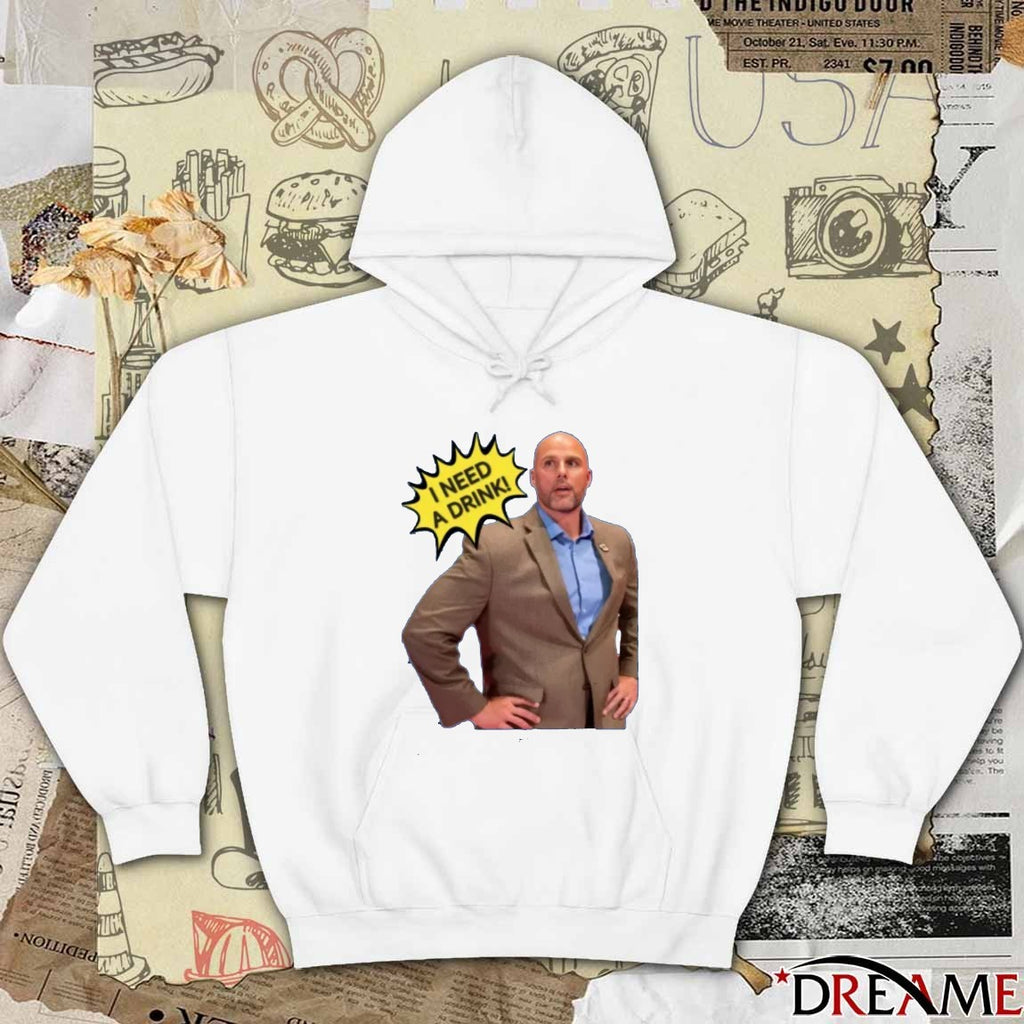 Johnny Sins I Need A Drink 2025 t-shirt