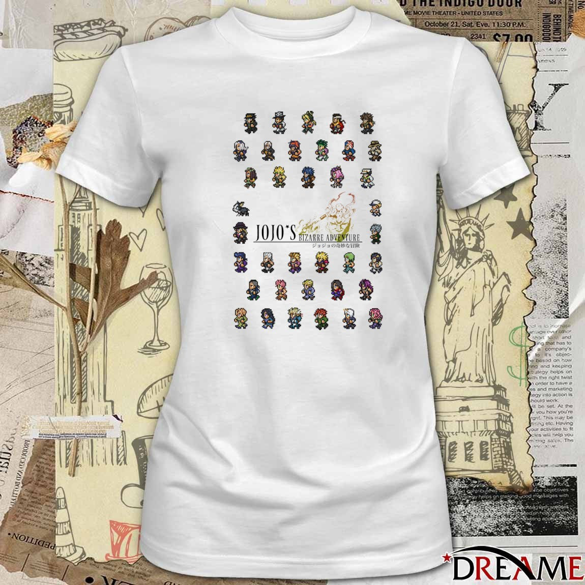 Jojo’s Bizarre Adventure 2026 t-shirt