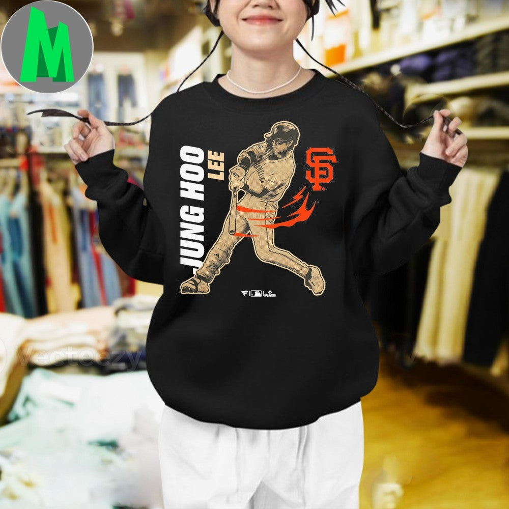 Jung Hoo Lee San Francisco Giants Baseball Player Graphic T-Shirt MLB Fan Apparel