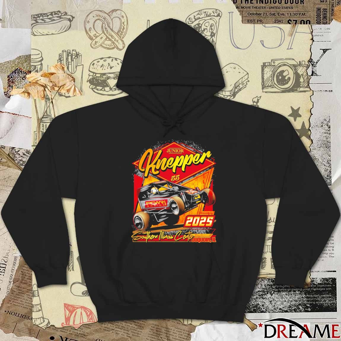 Junior Knepper 2025 Southern Illinois Center Du Quoin IL t-shirt