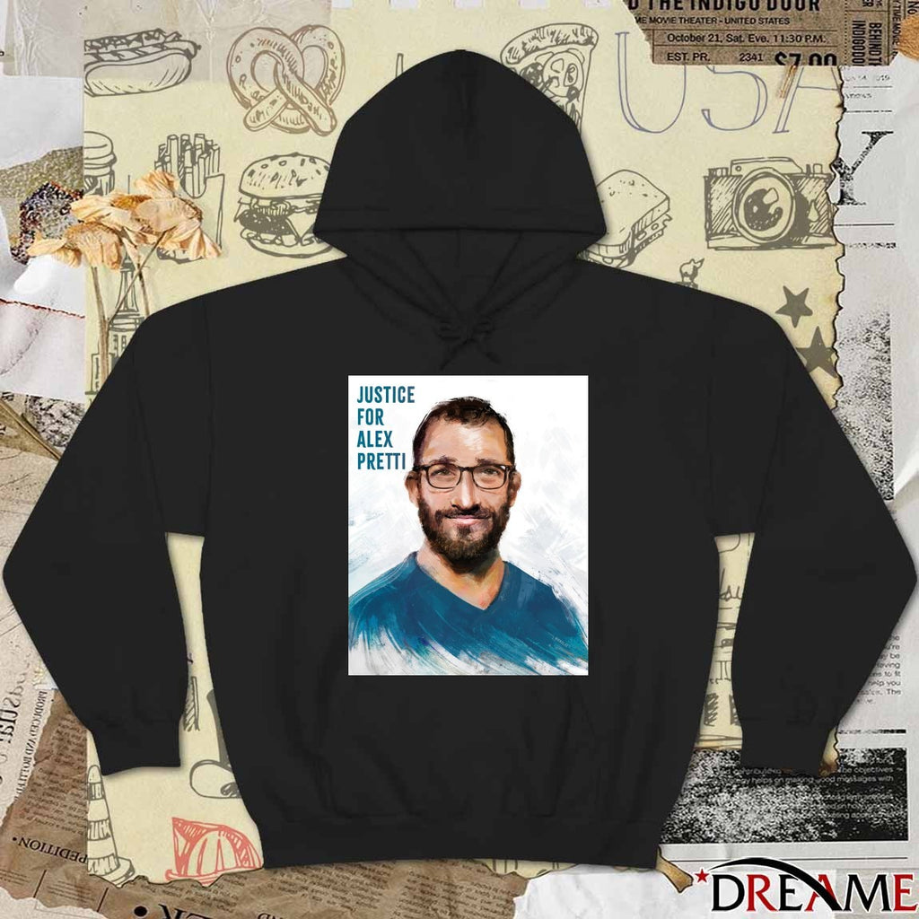 Justice For Alex Pretti 37 Year Old ICU Nurse Poster t-shirt