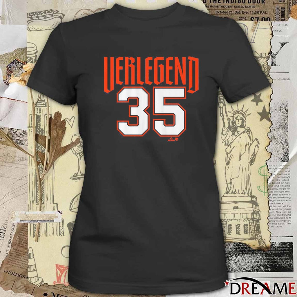 Justin Verlander 35 Detroit Tigers MLB Verlegend t-shirt