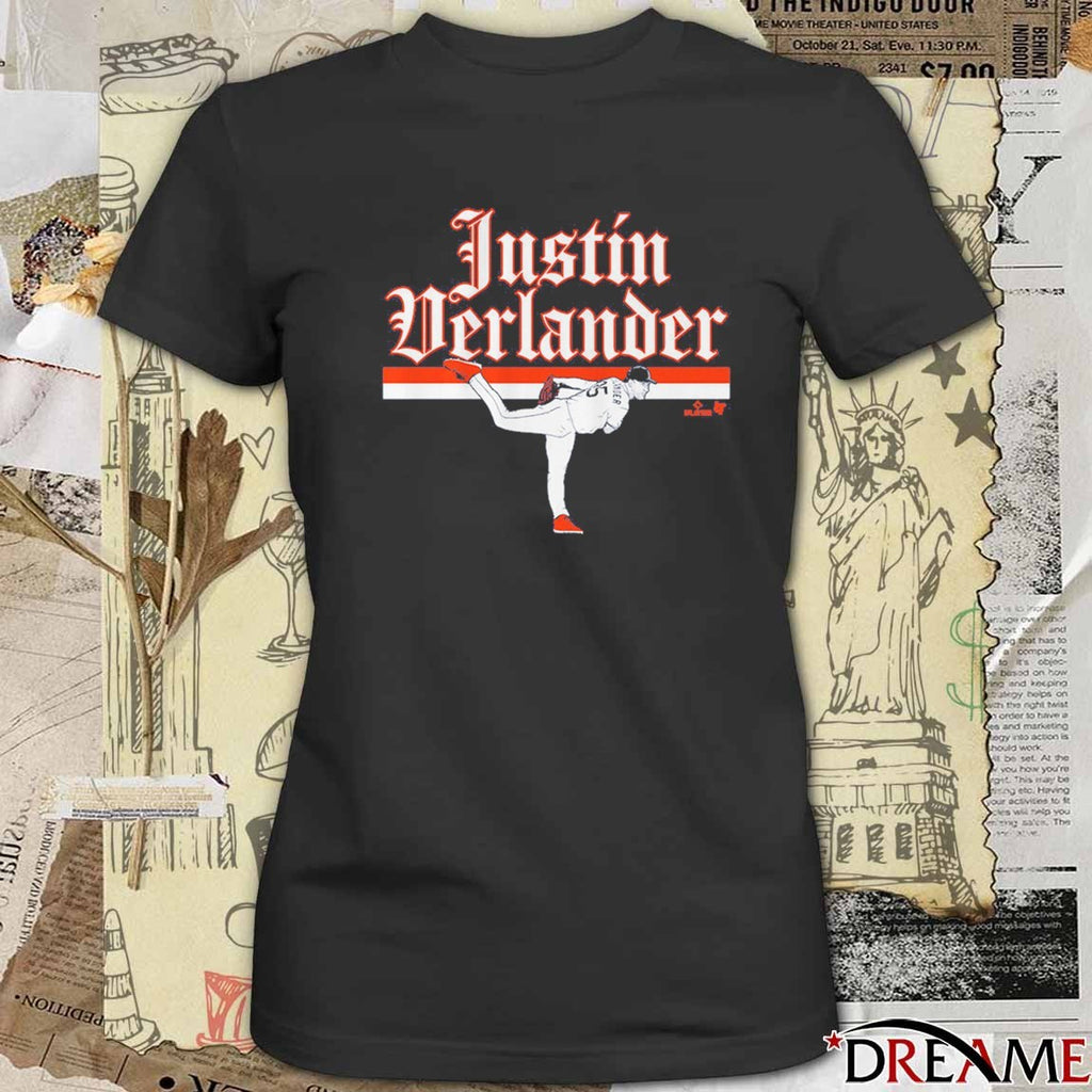 Justin Verlander Ace Pose Detroit Tigers MLB t-shirt