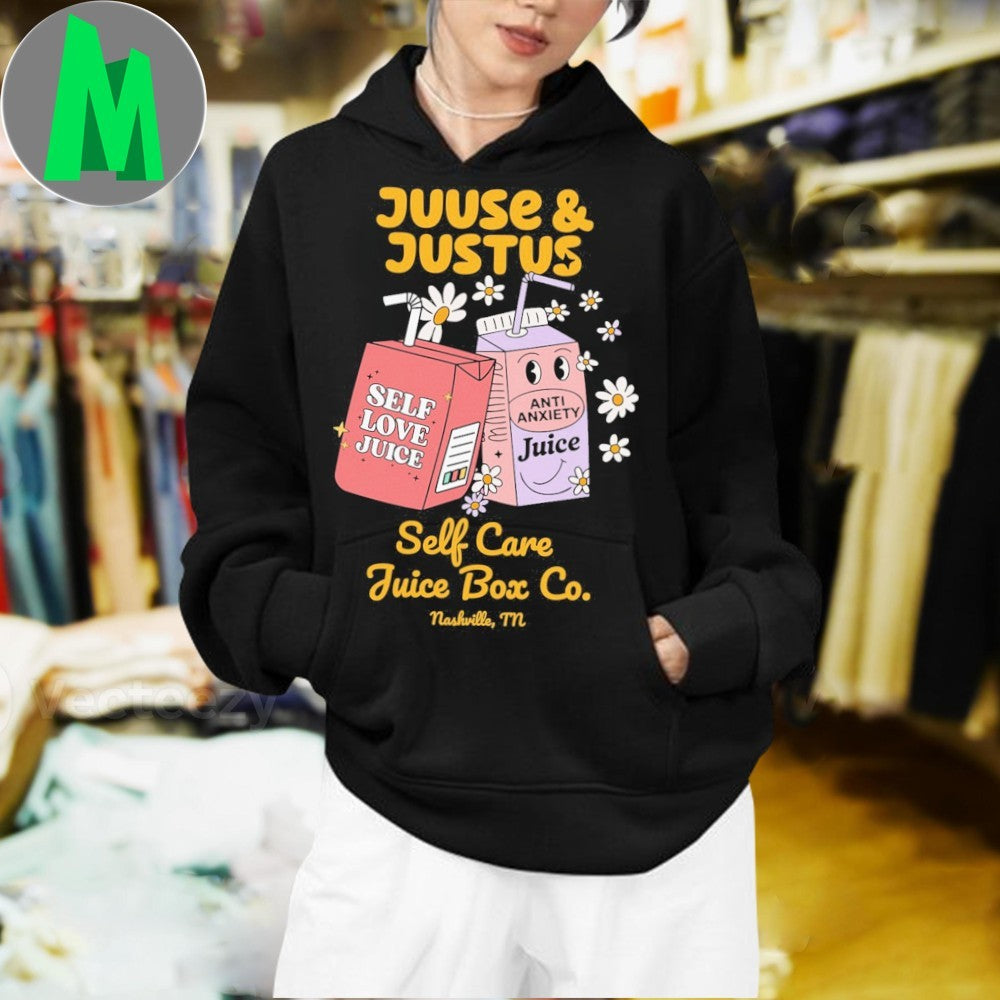 Juuse & Justus Self Care Juice Box Co. Nashville TN T-Shirt