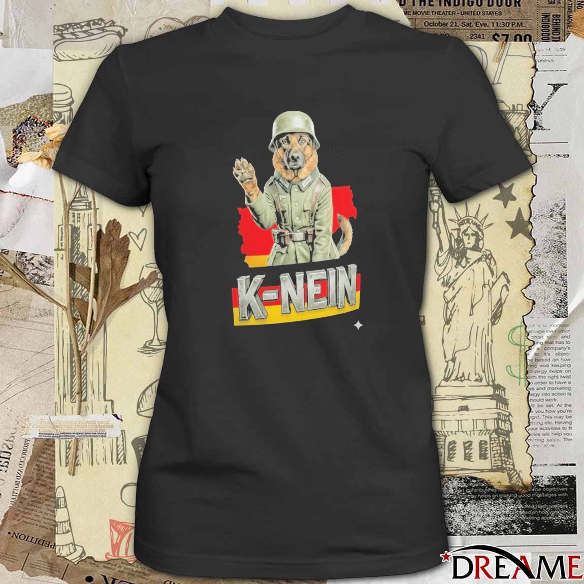 K-Nein German Shepherd Dog Meme t-shirt