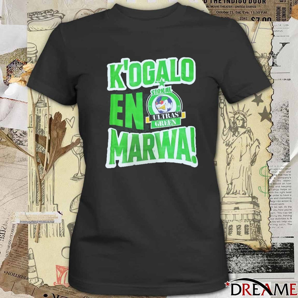 K’Ogalo En Marwa Sirkal Ultras Green t-shirt