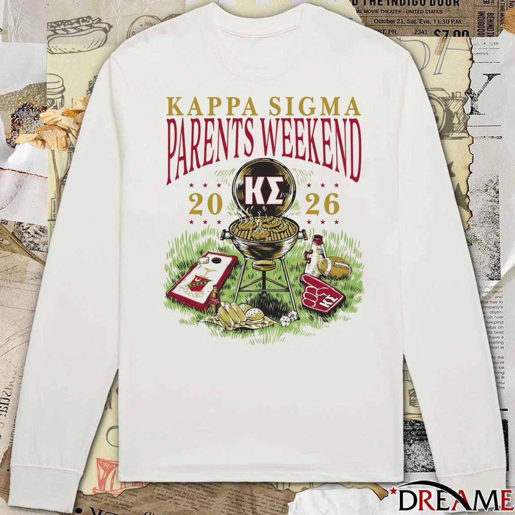 Kappa Sigma Parents Weekend 2026 t-shirt