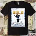 Kendall Gretsch Para Biathlon Women’s Sprint Pursuit Sitting Gold Medal Signature Poster t-shirt
