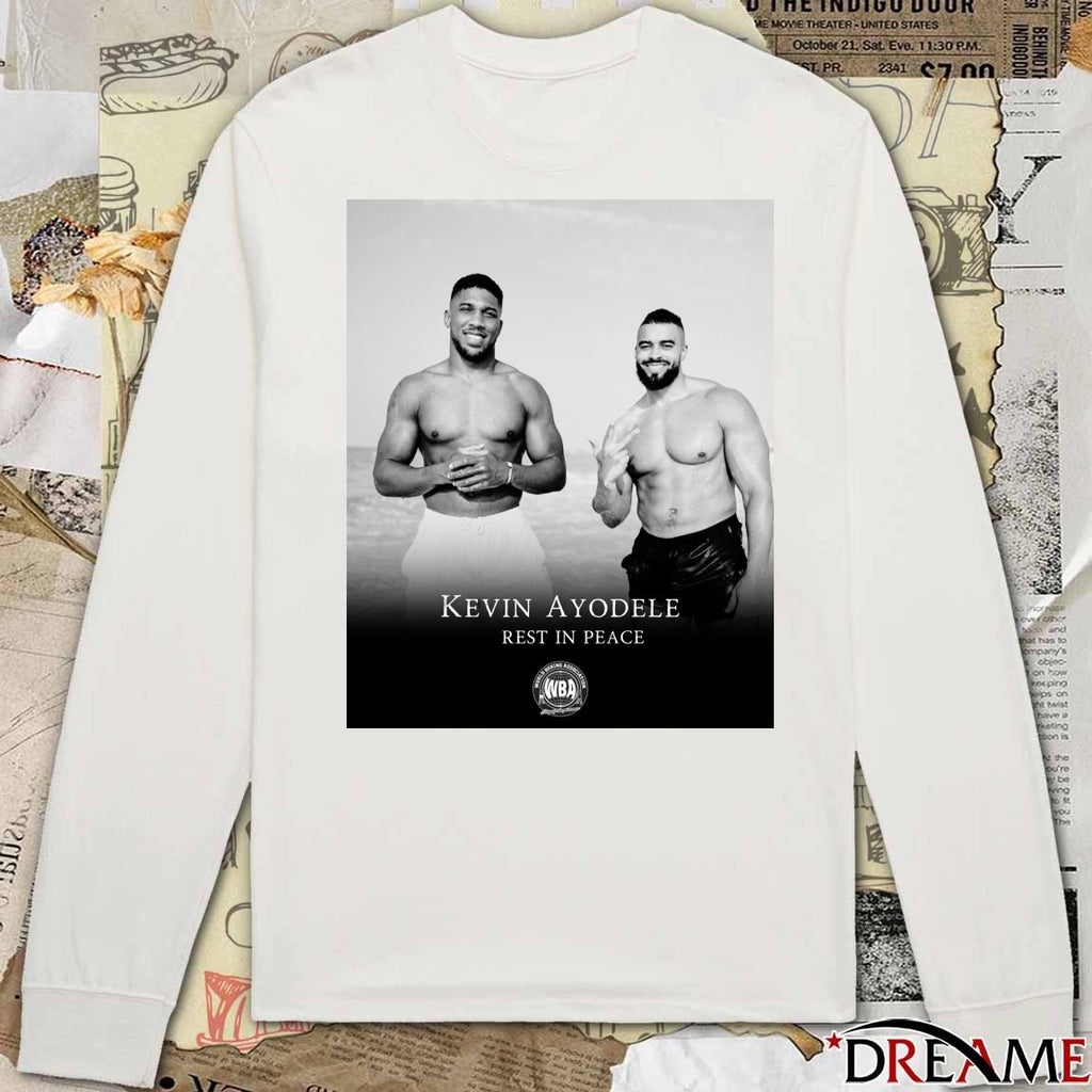 Kevin Ayodele and Sina Ghami Rest In Peace 2025 Poster t-shirt