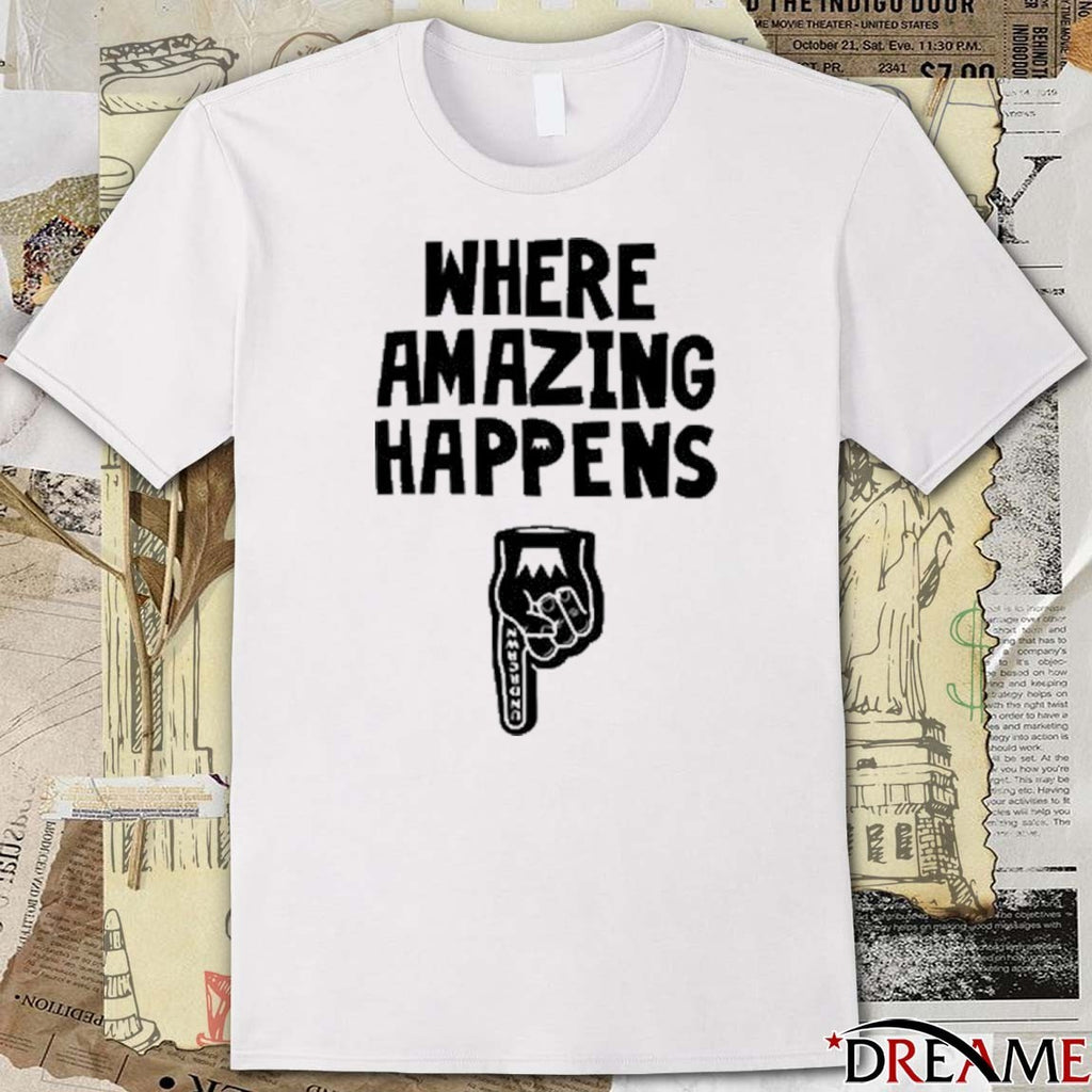 Kevin Durant Where Amazing Happens New t-shirt
