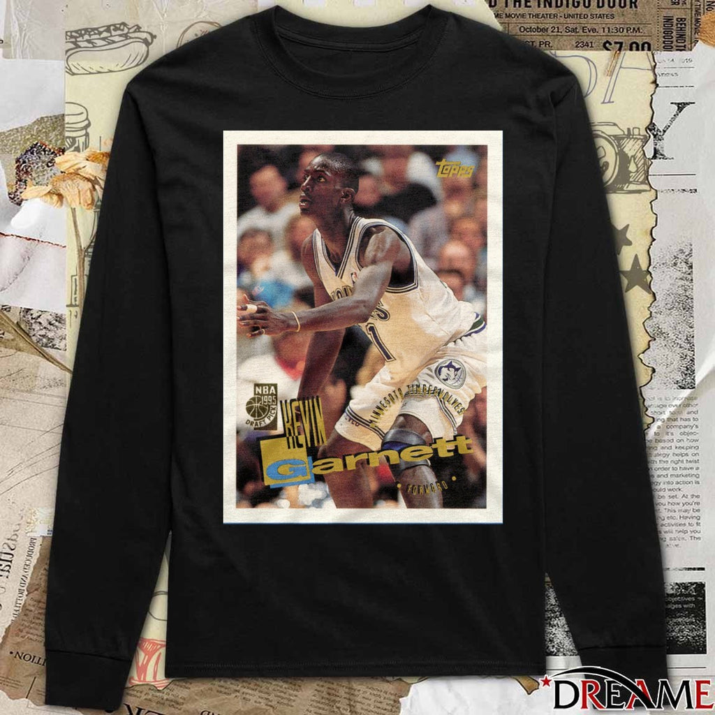 Kevin Garnett Minnesota Timberwolves 2026 NBA Basketball Topps Trading Card Player t-shirt