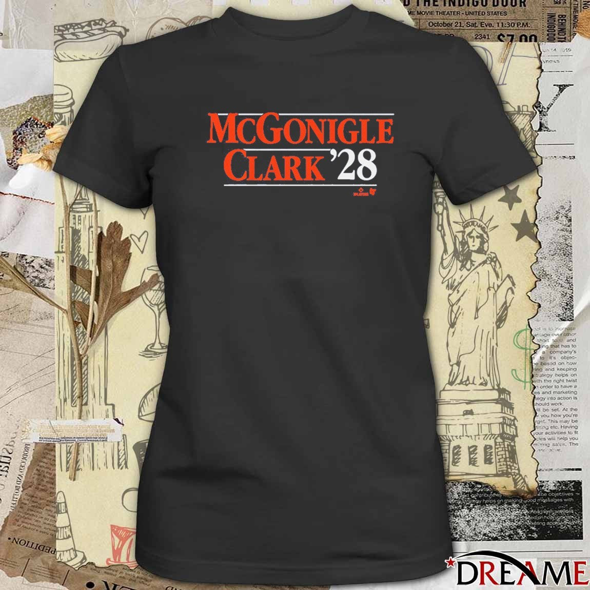 Kevin McGonigle-Max Clark ’28 Detroit Tigers Baseball t-shirt