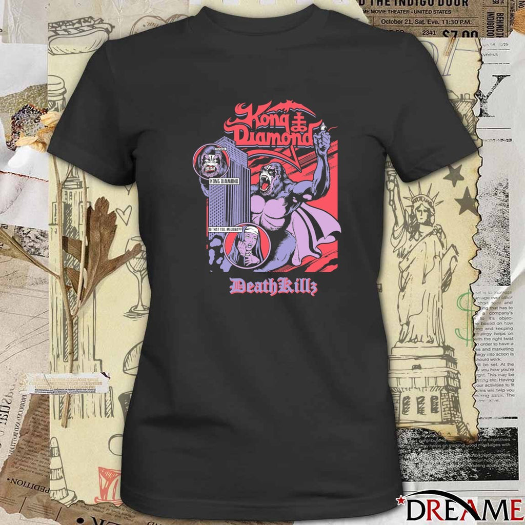 Kong Diamond Is That You Melissa Death Kills t-shirt