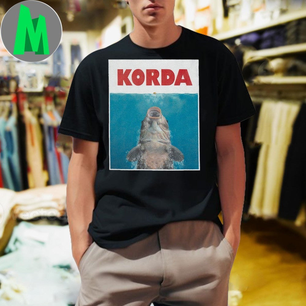 Korda Fishing Jaws Parody T-Shirt