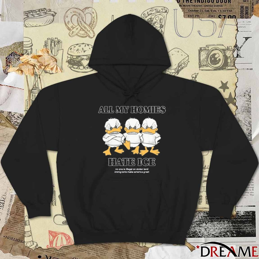 Larry Nance Jr All My Homies Hate ICE No One Is Illegal On Stolen Land t-shirt