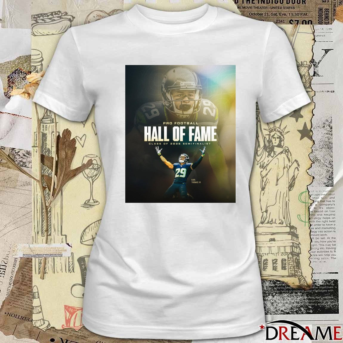 Legendary Earl Thomas III is a Hall of Fame 2026 Semifinalist Poster t-shirt