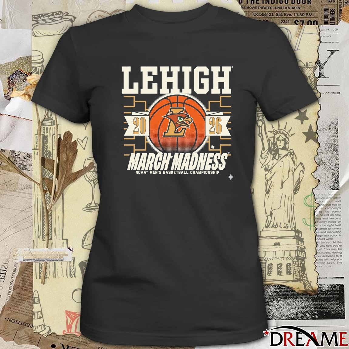 Lehigh Mountain Hawks MBB 2026 NCAA Men’s Basketball Championship March Madness t-shirt
