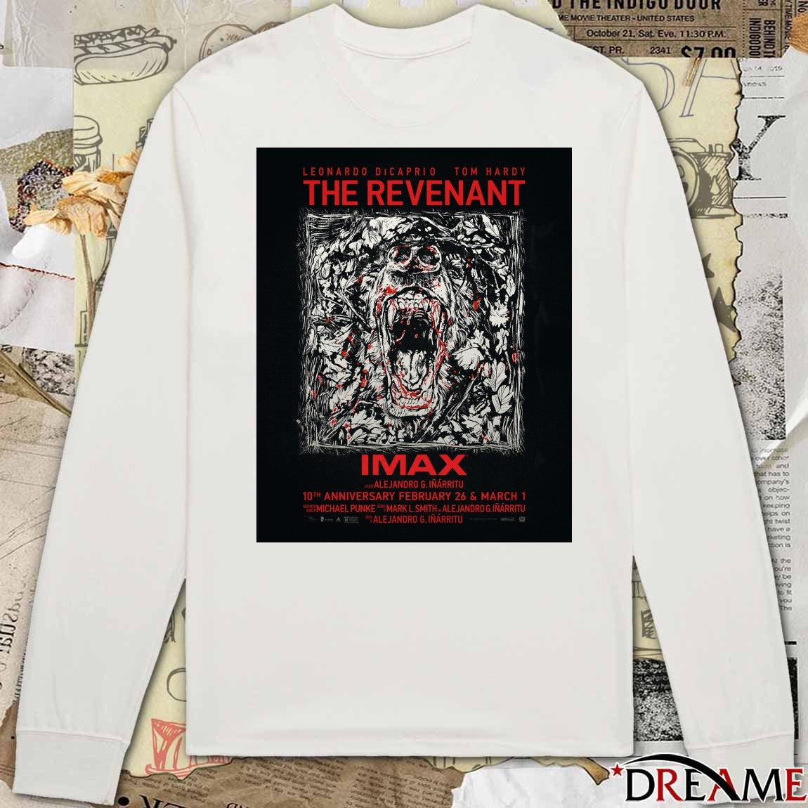 Leonardo Dicaprio Tom Hardy The Revenant 10Th Anniversary February 26 – March 1 2026 Poster t-shirt