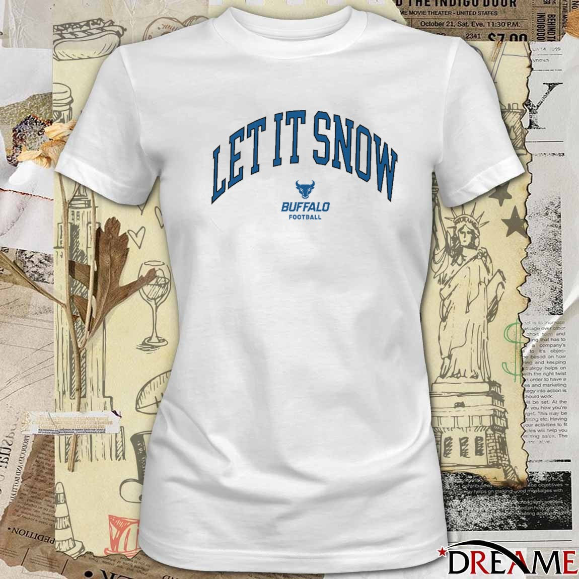 Let It Victor Snow Buffalo Bulls Football Illustrated t-shirt