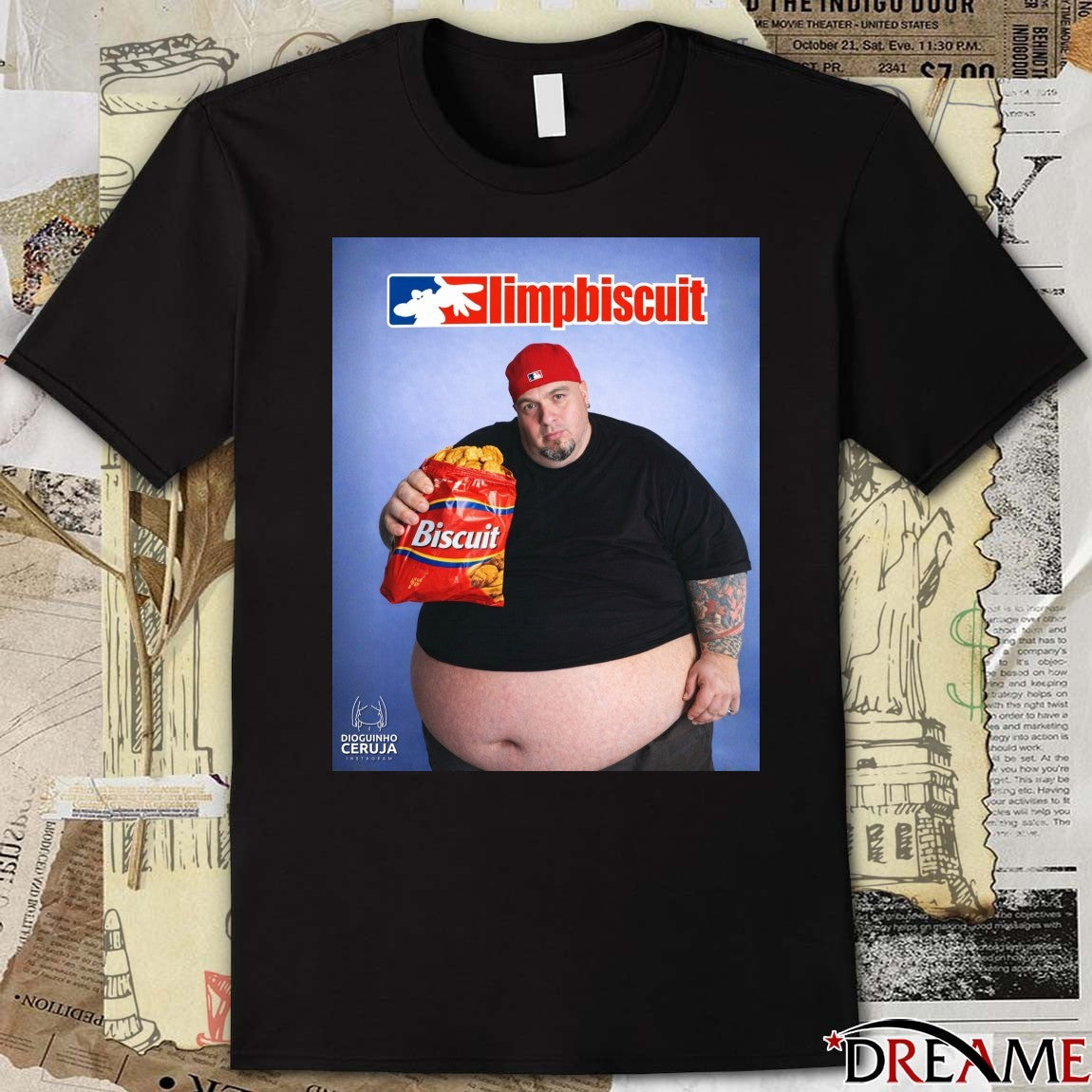 Limp Biscuit Poster 2026 t-shirt