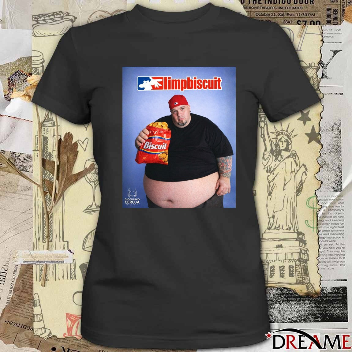 Limp Biscuit Poster 2026 t-shirt