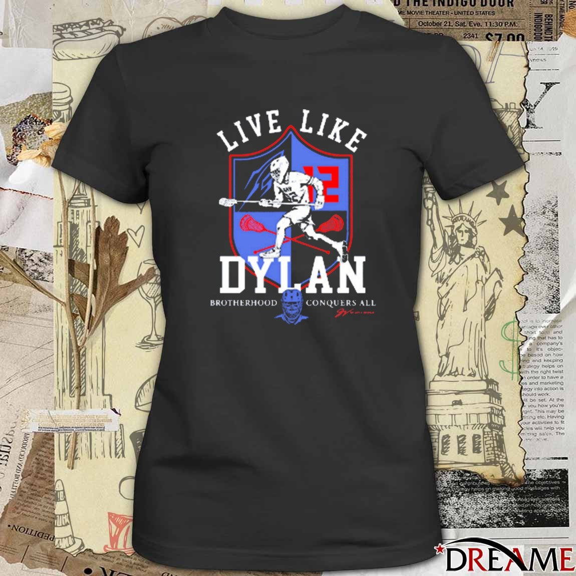 Live Like Dylan Brotherhood Conquers All 2025 t-shirt