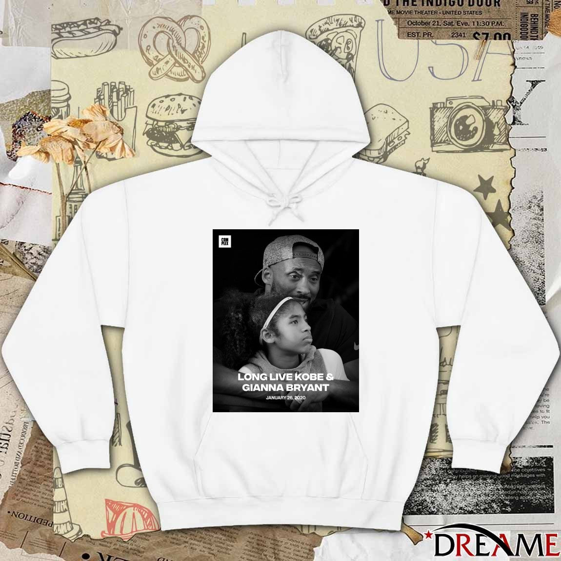 Long Live Kobe And Gianna Bryant January 26 2020 Poster t-shirt
