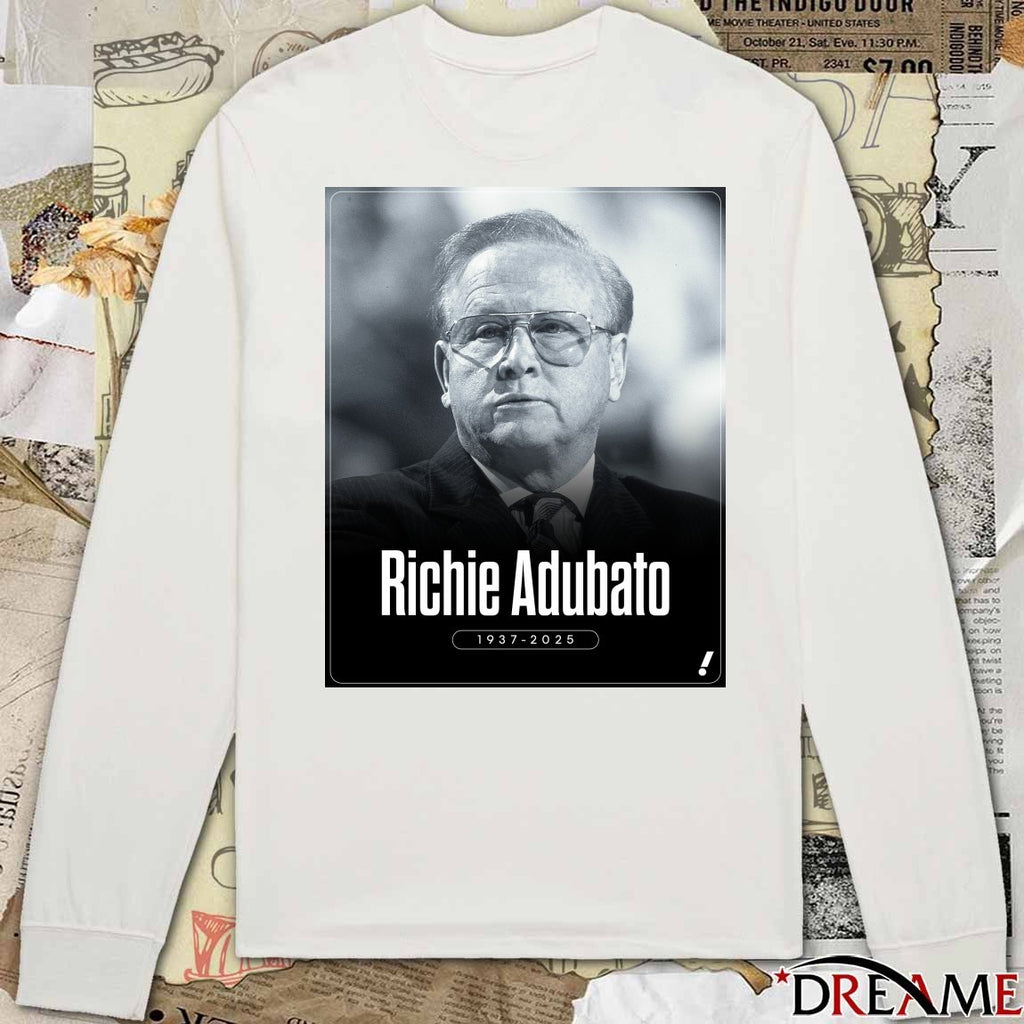 Longtime NBA and WNBA coach Richie Adubato has passed away 1937 – 2025 Poster t-shirt