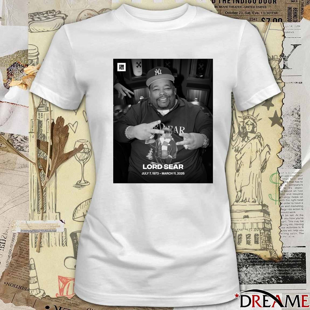 Lord Sear July 7 1973 – March 11 2026 Poster t-shirt