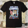 Los Angeles Dodgers Back 2 Back Champions World Series 2024-2025 Cartoon t-shirt