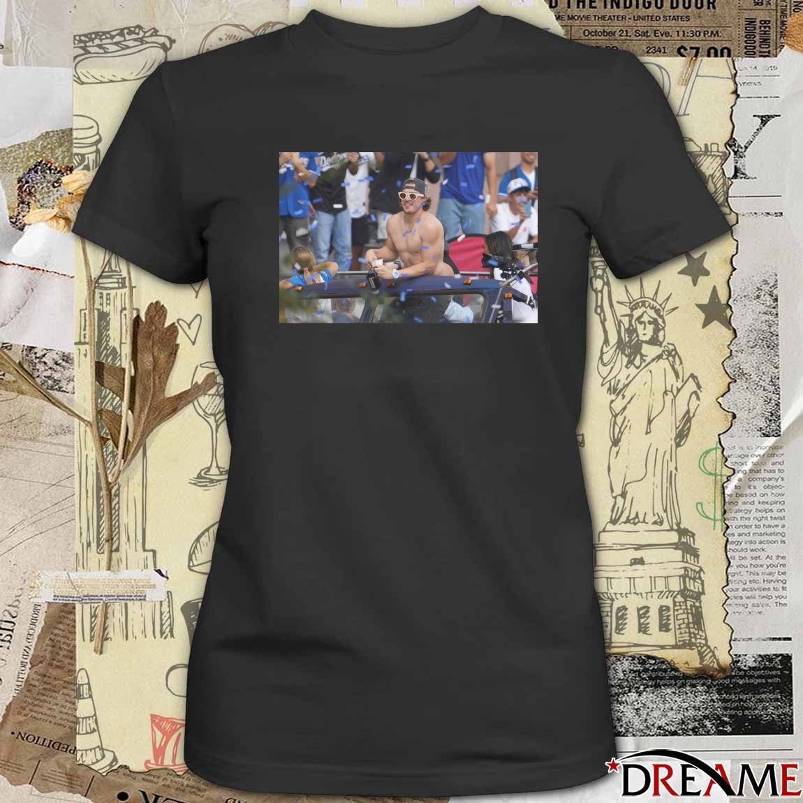 Los Angeles Dodgers Kike Hernandez Bare Ass Hanging Out During The Parade t-shirt
