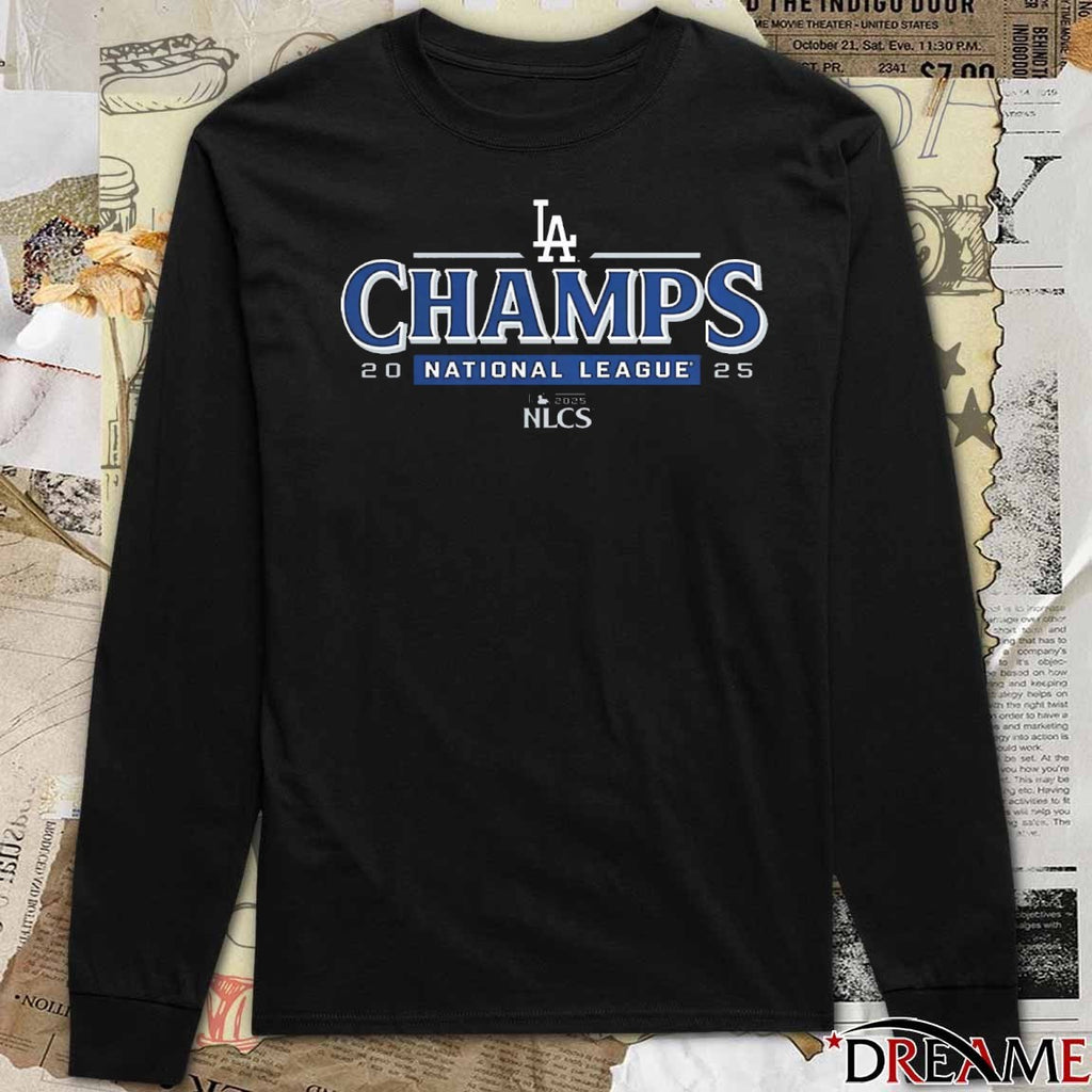 Los Angeles Dodgers MLB 2025 NLCS Champions National League Roster t-shirt