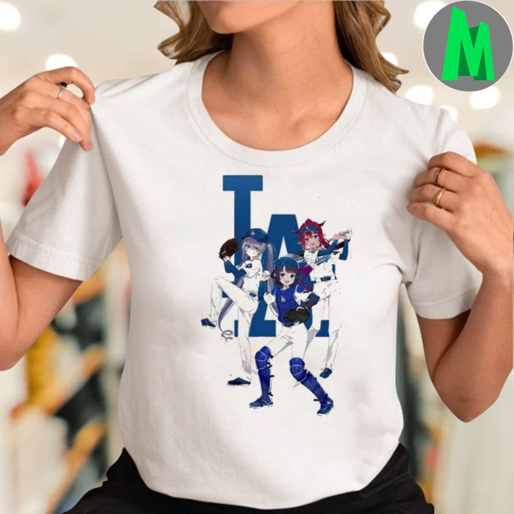 Los Angeles Dodgers MLB x Hololive Night 2025 Shirt
