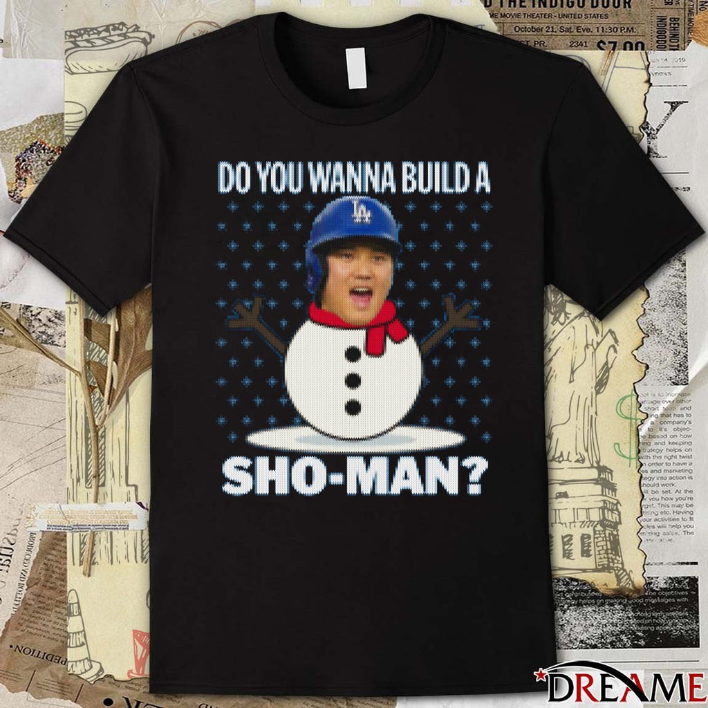 Los Angeles Dodgers Sho-man Ugly Holiday Sweater Shohei Ohtani t-shirt