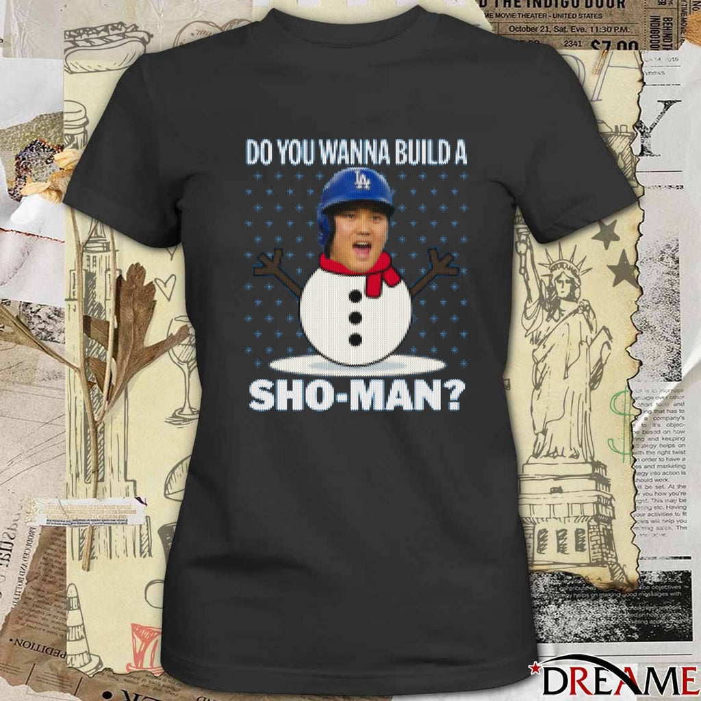 Los Angeles Dodgers Sho-man Ugly Holiday Sweater Shohei Ohtani t-shirt