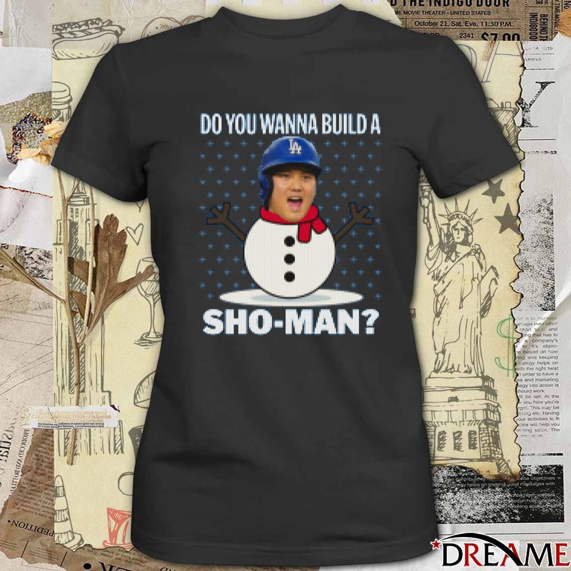 Los Angeles Dodgers Sho-man Ugly Holiday Sweater Shohei Ohtani t-shirt