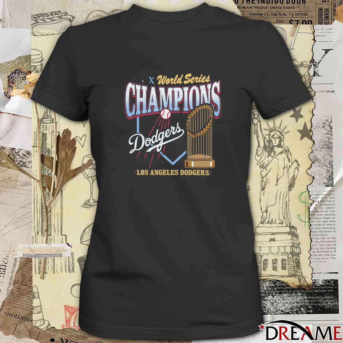 Los Angeles Dodgers Win Toronto Blue Jays 2025 9x World Series Champions 47 t-shirt